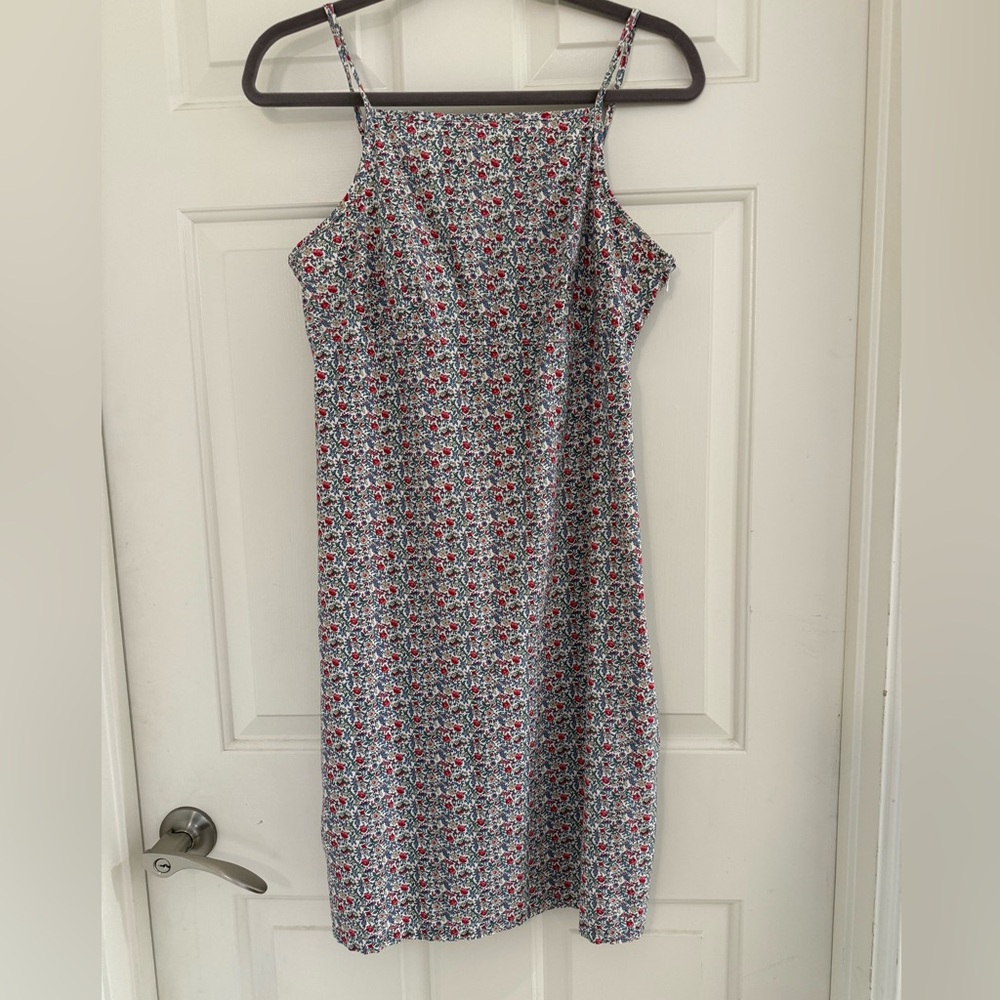 Calvin Klein Jeans 90’s ditsy Floral Sun Dress cami size 10